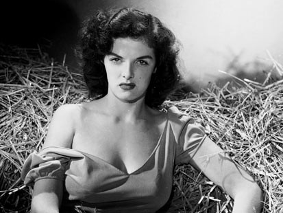 on a similar pose struck by actress Jane Russell in 1943 s The Outlaw
